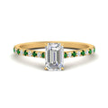 Thumbnail 75 - french-pave-emerald-cut-petite-emerald-engagement-ring-in-FD9918EMRGEMGRANGLE3-NL-YG