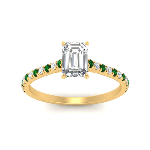 french-pave-emerald-cut-petite-emerald-engagement-ring-in-FD9918EMRGEMGRANGLE3-NL-YG