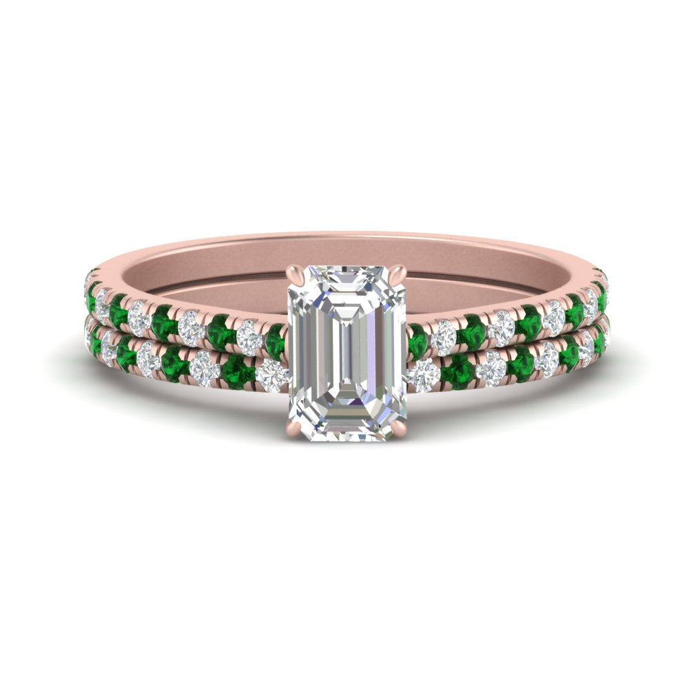 french-pave-emerald-cut-petite-emerald-wedding-ring-set-in-FD9918EMGEMGRANGLE3-NL-RG-B1