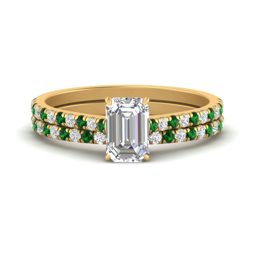 french-pave-emerald-cut-petite-emerald-wedding-ring-set-in-FD9918EMGEMGRANGLE3-NL-YG-B1