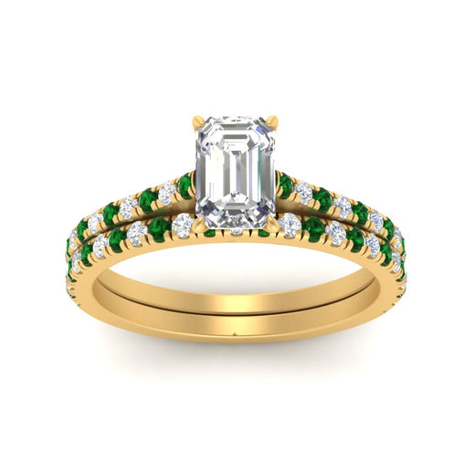 french-pave-emerald-cut-petite-emerald-wedding-ring-set-in-FD9918EMGEMGRANGLE3-NL-YG-B1