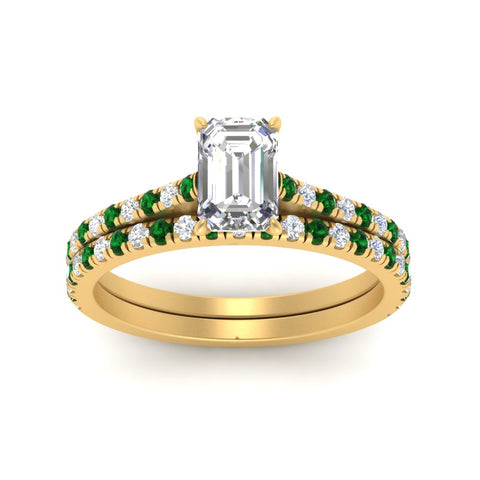 french-pave-emerald-cut-petite-emerald-wedding-ring-set-in-FD9918EMGEMGRANGLE3-NL-YG-B1