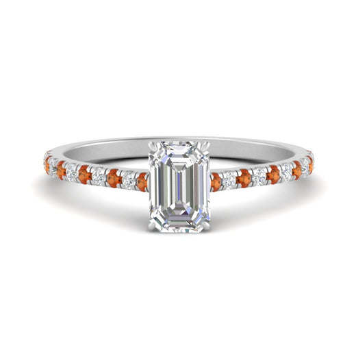 french-pave-emerald-cut-petite-orange-sapphire-engagement-ring-in-FD9918EMRGSAORANGLE3-NL-WG