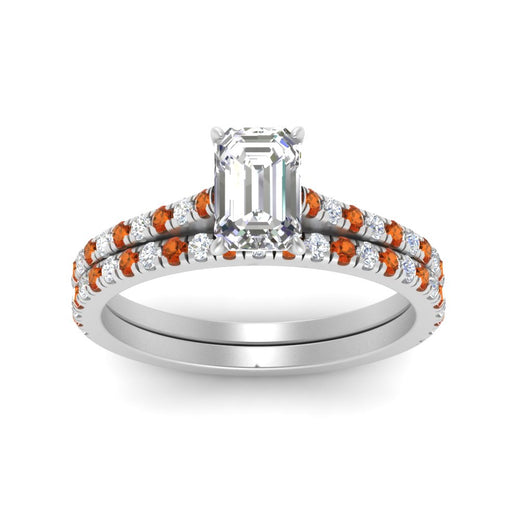 french-pave-emerald-cut-petite-orange-sapphire-wedding-ring-set-in-FD9918EMGSAORANGLE3-NL-WG-B1