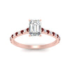 Load image into Gallery viewer, french-pave-emerald-cut-petite-ruby-engagement-ring-in-FD9918EMRGRUDRANGLE3-NL-RG