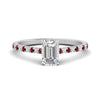Load image into Gallery viewer, french-pave-emerald-cut-petite-ruby-engagement-ring-in-FD9918EMRGRUDRANGLE3-NL-WG