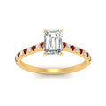 Thumbnail 80 - french-pave-emerald-cut-petite-ruby-engagement-ring-in-FD9918EMRGRUDRANGLE3-NL-YG