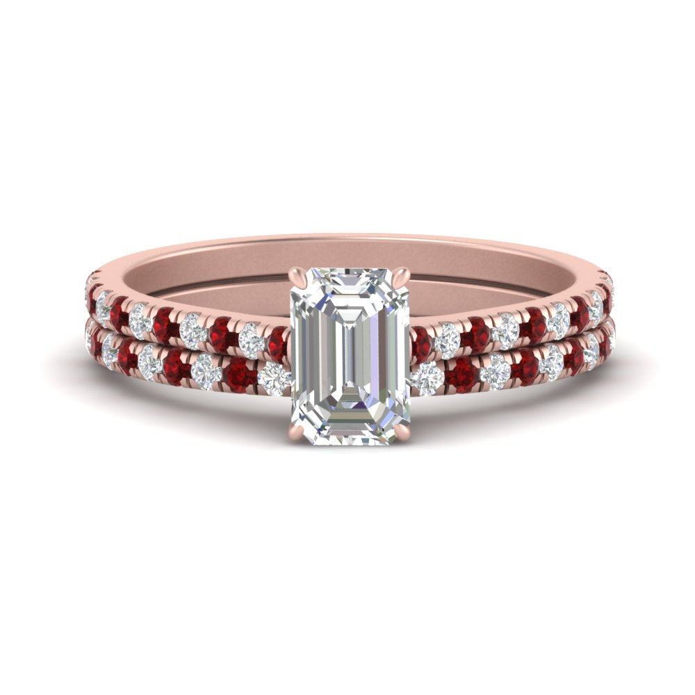 french-pave-emerald-cut-petite-ruby-wedding-ring-set-in-FD9918EMGRUDRANGLE3-NL-RG-B1