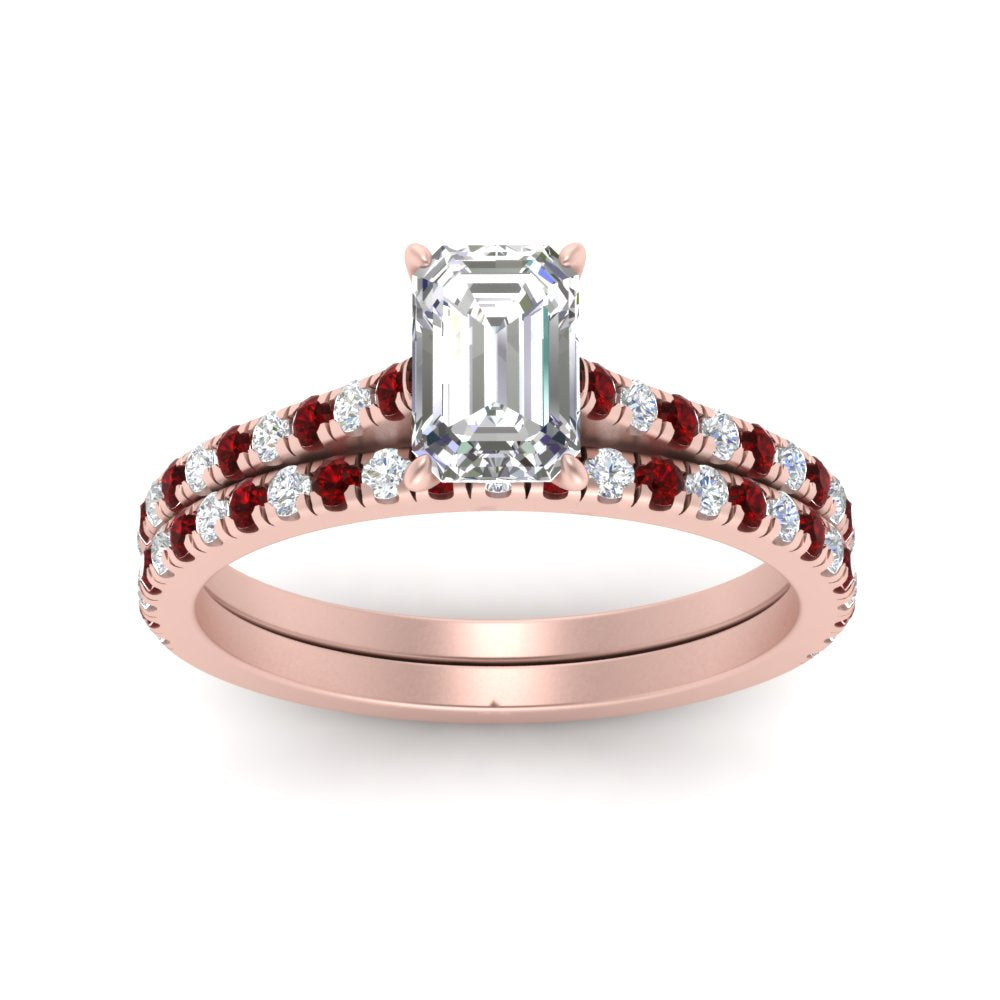french-pave-emerald-cut-petite-ruby-wedding-ring-set-in-FD9918EMGRUDRANGLE3-NL-RG-B1