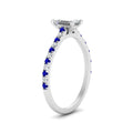 Thumbnail 37 - french-pave-emerald-cut-petite-sapphire-engagement-ring-in-FD9918EMRGSABLANGLE3-NL-WG