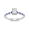 Load image into Gallery viewer, french-pave-emerald-cut-petite-sapphire-engagement-ring-in-FD9918EMRGSABLANGLE3-NL-WG