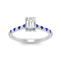 Thumbnail 36 - french-pave-emerald-cut-petite-sapphire-engagement-ring-in-FD9918EMRGSABLANGLE3-NL-WG