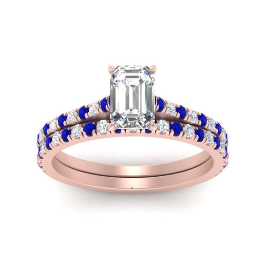 french-pave-emerald-cut-petite-sapphire-wedding-ring-set-in-FD9918EMGSABLANGLE3-NL-RG-B1