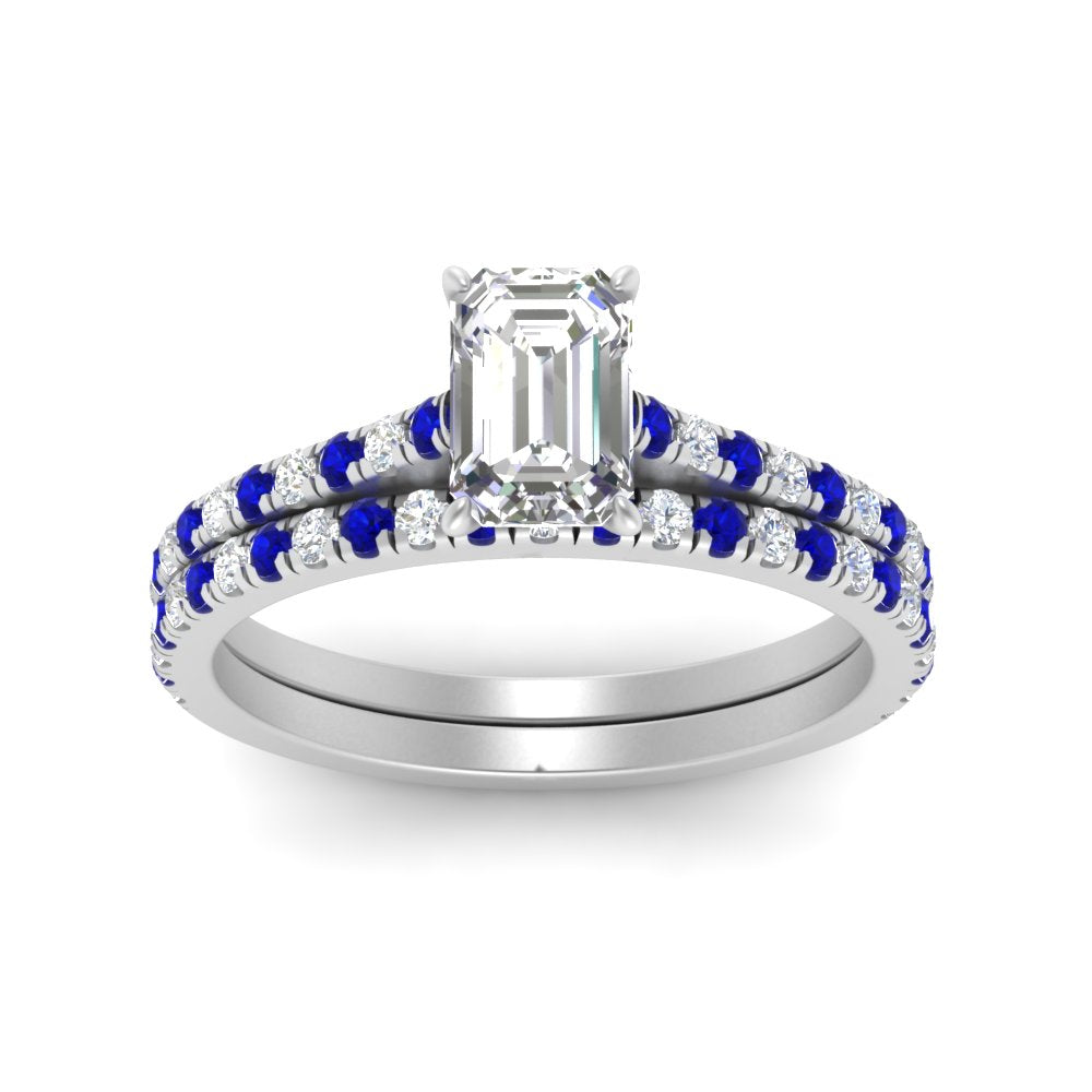 french-pave-emerald-cut-petite-sapphire-wedding-ring-set-in-FD9918EMGSABLANGLE3-NL-WG-B1