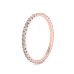Load image into Gallery viewer, French Pave Eternity Diamond Band
