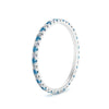 Load image into Gallery viewer, french-pave-full-eternity-diamond-band-with-blue-topaz-in-white-gold-FD9168BGICBLTOANGLE2-NL-WG