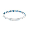 Load image into Gallery viewer, french-pave-full-eternity-diamond-band-with-blue-topaz-in-white-gold-FD9168BGICBLTOANGLE5-NL-WG