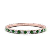 french-pave-full-eternity-diamond-band-with-emerald-in-rose-gold-FD9168BGEMGR-NL-RG