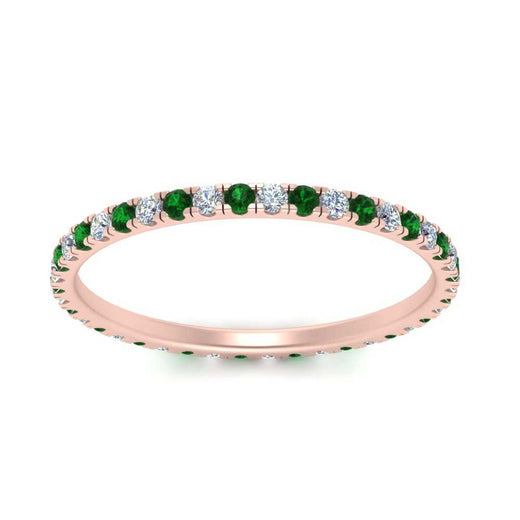 french-pave-full-eternity-diamond-band-with-emerald-in-rose-gold-FD9168BGEMGRANGLE5-NL-RG