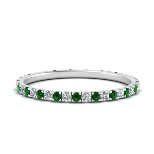 french-pave-full-eternity-diamond-band-with-emerald-in-white-gold-FD9168BGEMGR-NL-WG