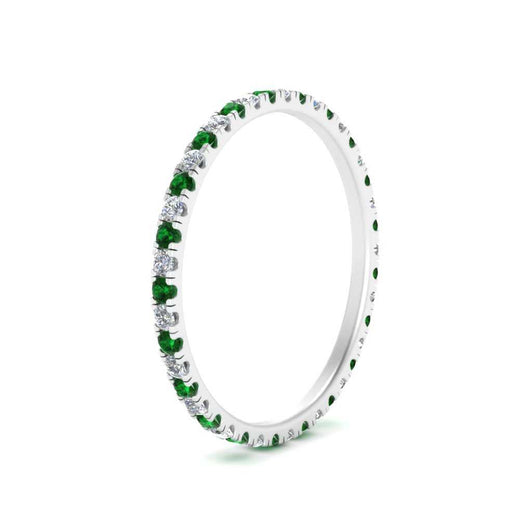 french-pave-full-eternity-diamond-band-with-emerald-in-white-gold-FD9168BGEMGRANGLE2-NL-WG