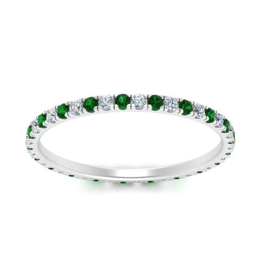 french-pave-full-eternity-diamond-band-with-emerald-in-white-gold-FD9168BGEMGRANGLE5-NL-WG