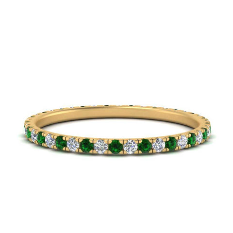 french-pave-full-eternity-diamond-band-with-emerald-in-yellow-gold-FD9168BGEMGR-NL-YG