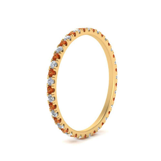 french-pave-full-eternity-diamond-band-with-orange-sapphire-in-yellow-gold-FD9168BGSAORANGLE2-NL-YG