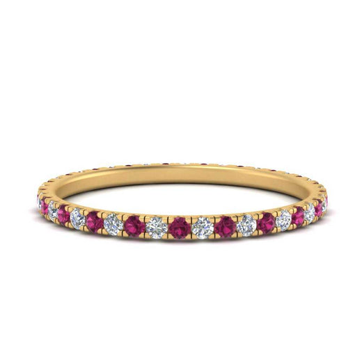 french-pave-full-eternity-diamond-band-with-pink-sapphire-in-yellow-gold-FD9168BGSADRPI-NL-YG