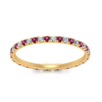 Load image into Gallery viewer, French Pave Eternity Diamond Band
