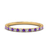Load image into Gallery viewer, french-pave-full-eternity-diamond-band-with-purple-topaz-in-yellow-gold-FD9168BGVITO-NL-YG