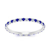 Load image into Gallery viewer, french-pave-full-eternity-diamond-band-with-sapphire-in-white-gold-FD9168BGSABLANGLE5-NL-WG