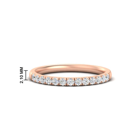 french-pave-half-eternity-0.25-carat-diamond-band-in-rose-gold-FD9331ROB-0.25CT-NL-RG-HW