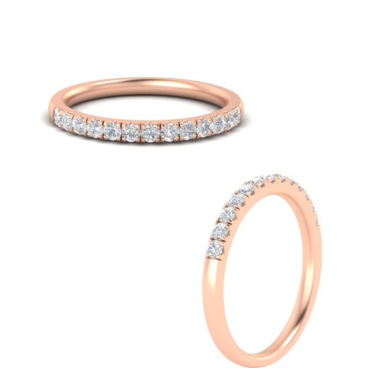 french-pave-half-eternity-0.25-carat-diamond-band-in-rose-gold-FD9331ROBANGLE3-0.25CT-NL-RG