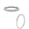 Load image into Gallery viewer, french-pave-half-eternity-0.25-carat-diamond-band-in-white-gold-FD9331ROBANGLE3-0.25CT-NL-WG