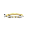 Load image into Gallery viewer, french-pave-half-eternity-0.25-carat-diamond-band-in-yellow-gold-FD9331ROB-0.25CT-NL-YG-HW