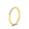 Load image into Gallery viewer, french-pave-half-eternity-0.25-carat-diamond-band-in-yellow-gold-FD9331ROBANGLE2-0.25CT-NL-YG