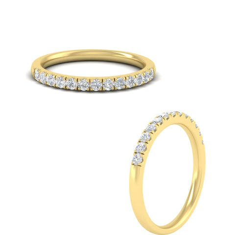 french-pave-half-eternity-0.25-carat-diamond-band-in-yellow-gold-FD9331ROBANGLE3-0.25CT-NL-YG