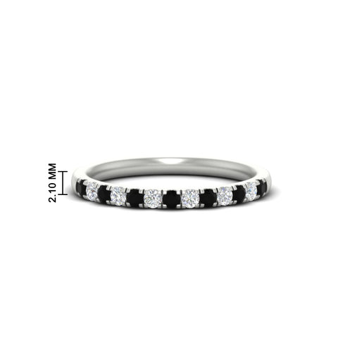 french-pave-half-eternity-0.25-carat-diamond-band-with-black-diamond-in-white-gold-FD9331ROBGBLACK-0.25CT-NL-WG-HW