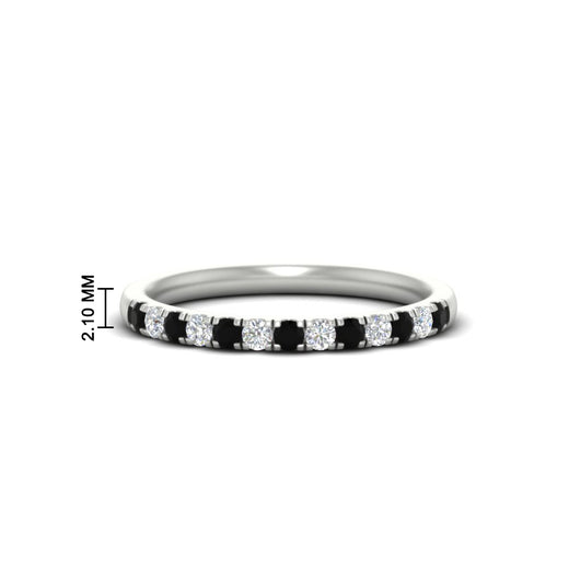french-pave-half-eternity-0.25-carat-diamond-band-with-black-diamond-in-white-gold-FD9331ROBGBLACK-0.25CT-NL-WG-HW