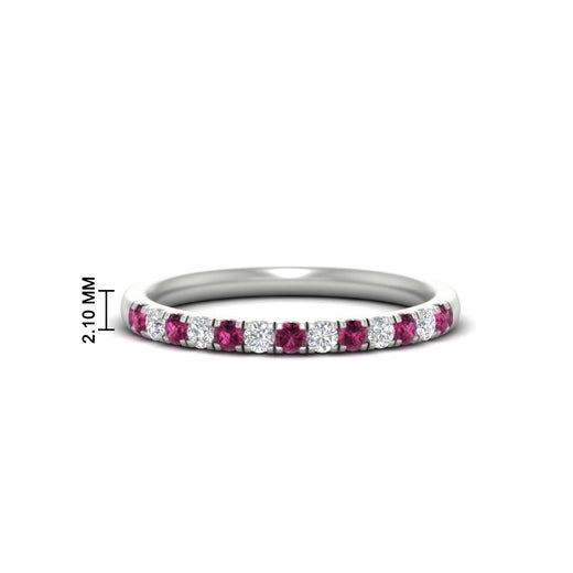 french-pave-half-eternity-0.25-carat-diamond-band-with-pink-sapphire-in-white-gold-FD9331ROBGSADRPI-0.25CT-NL-WG-HW