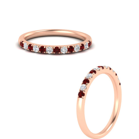french-pave-half-eternity-0.25-carat-diamond-band-with-ruby-in-rose-gold-FD9331ROBGRUDRANGLE3-0.25CT-NL-RG
