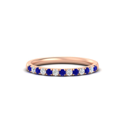 french-pave-half-eternity-0.25-carat-diamond-band-in-rose-gold-FD9331ROB-0.25CT-NL-RG
