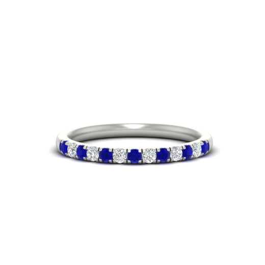 french-pave-half-eternity-0.25-carat-diamond-band-with-sapphire-in-white-gold-FD9331ROBGSABL-0.25CT-NL-WG