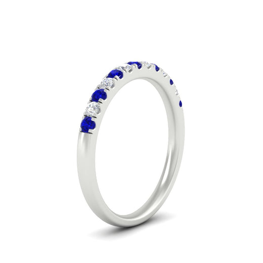 french-pave-half-eternity-0.25-carat-diamond-band-with-sapphire-in-white-gold-FD9331ROBGSABLANGLE2-0.25CT-NL-WG