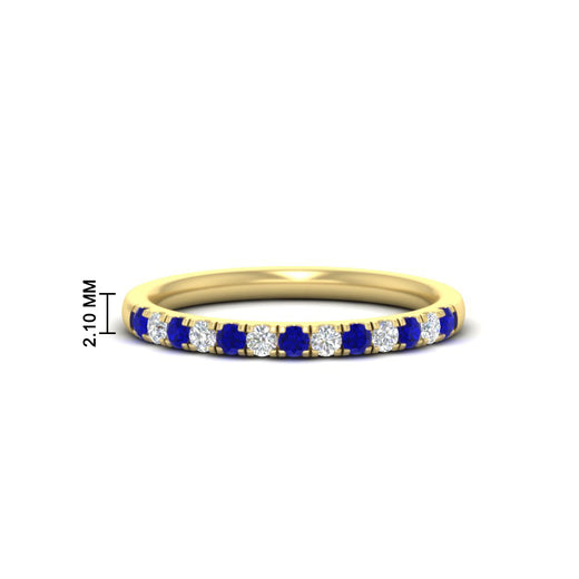 french-pave-half-eternity-0.25-carat-diamond-band-with-sapphire-in-yellow-gold-FD9331ROBGSABL-0.25CT-NL-YG-HW