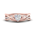 Thumbnail 5 - french-pave-heart-contour-diamond-wedding-band-in-rose-gold-FD9986B1HT-NL-RG