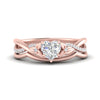 Load image into Gallery viewer, french-pave-heart-contour-diamond-wedding-band-in-rose-gold-FD9986B1HT-NL-RG