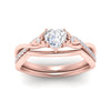 Load image into Gallery viewer, french-pave-heart-contour-diamond-wedding-band-in-rose-gold-FD9986B1HT-NL-RG