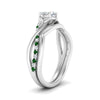 Load image into Gallery viewer, french-pave-heart-contour-emerald-wedding-band-in-white-gold-FD9986B1HTGEMGR-NL-WG